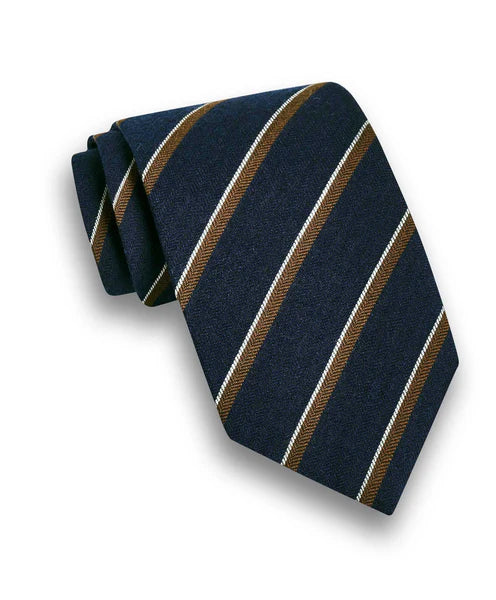 Stripe Cashmere Tie