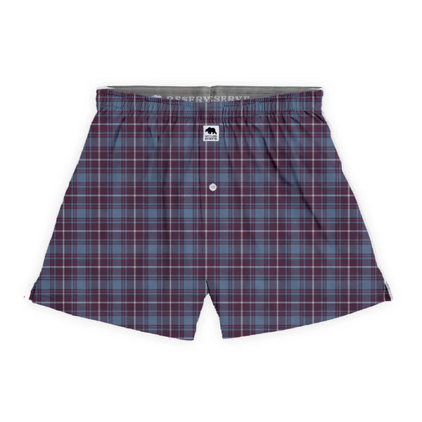 Dutton Plaid Performance Boxer
