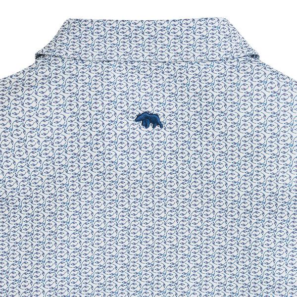 Bevy Printed Performance Polo