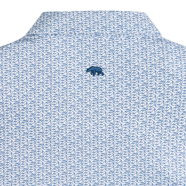 Bevy Printed Performance Polo