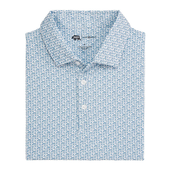 Bevy Printed Performance Polo