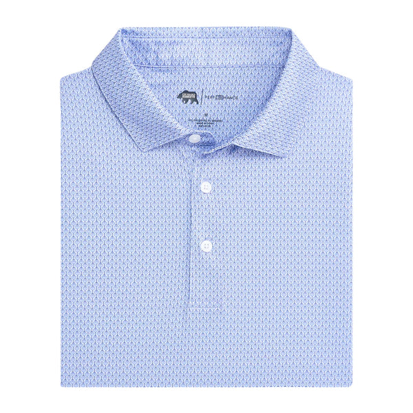 Night Owl Printed Performance Polo