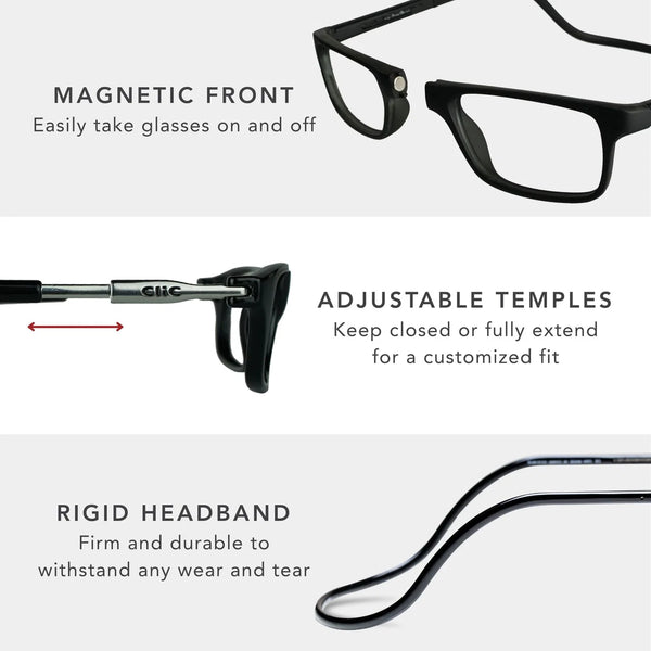 Vintage Expandable CliC Readers