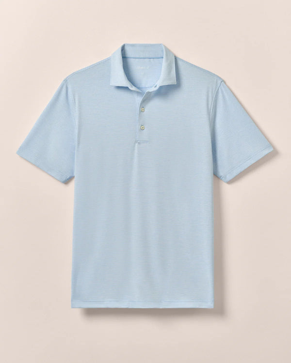 Lyndonn Stripe Performance Jersey Polo