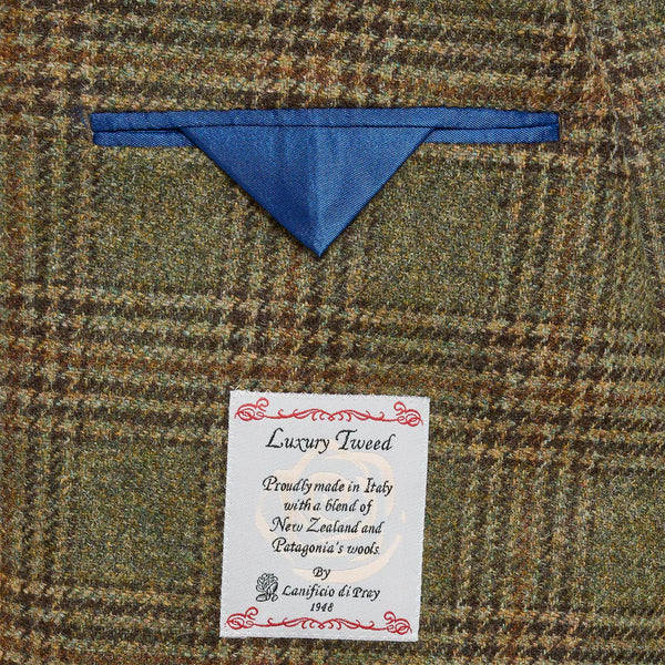 Di Pray Tweed Thyme Plaid Sport Coat