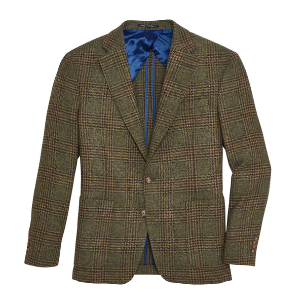 Di Pray Tweed Thyme Plaid Sport Coat