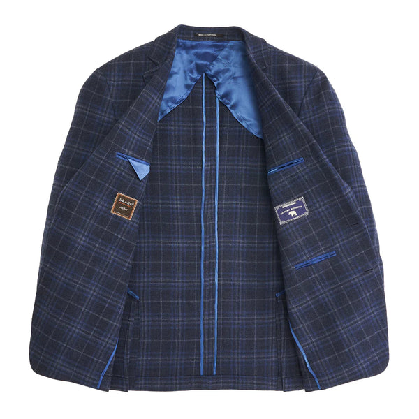 Marina/True Navy Plaid Sport Coat