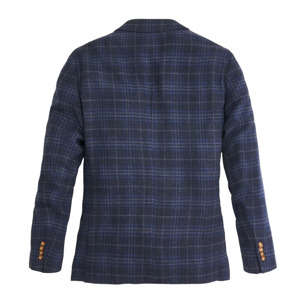 Marina/True Navy Plaid Sport Coat