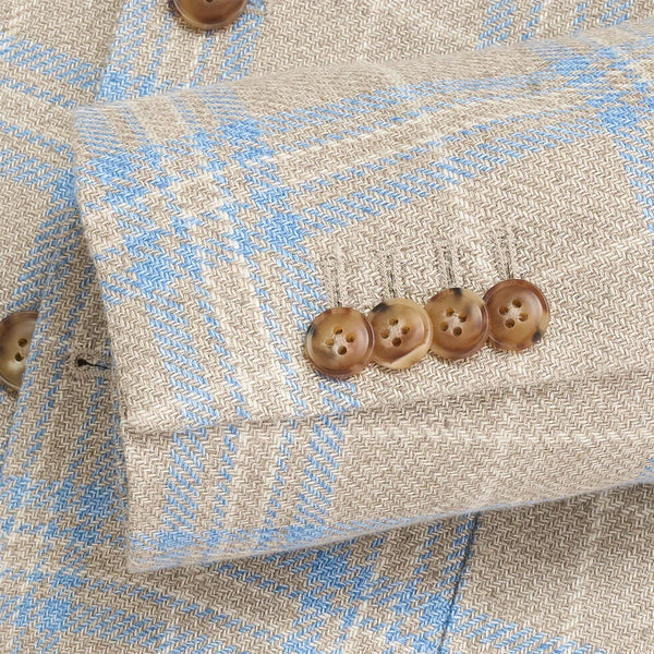 Fratelli Pelican Plaid Sport Coat