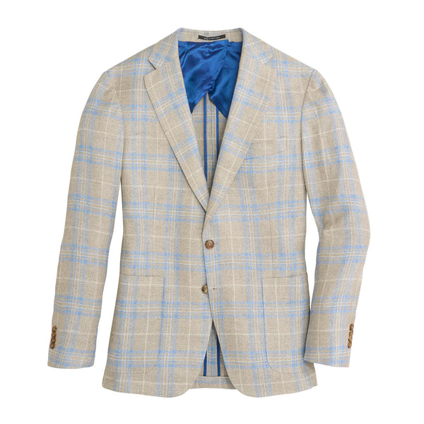 Fratelli Pelican Plaid Sport Coat