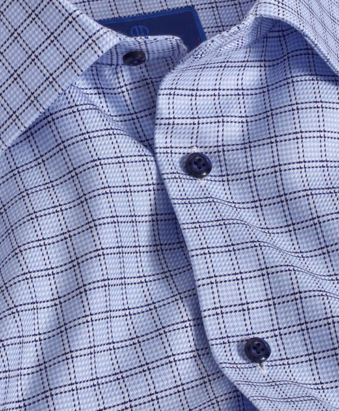 Herringbone Check Dress Shirt