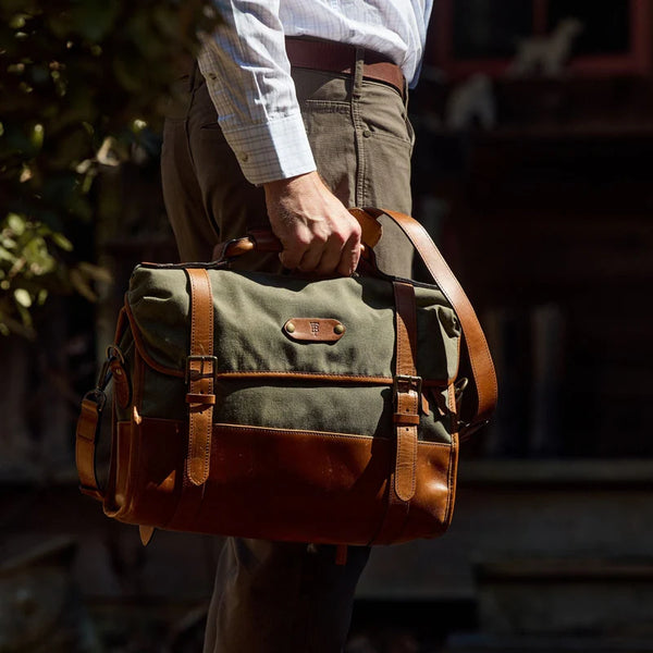 Canvas Messenger Bag