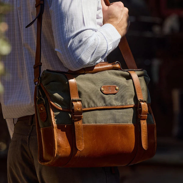 Canvas Messenger Bag