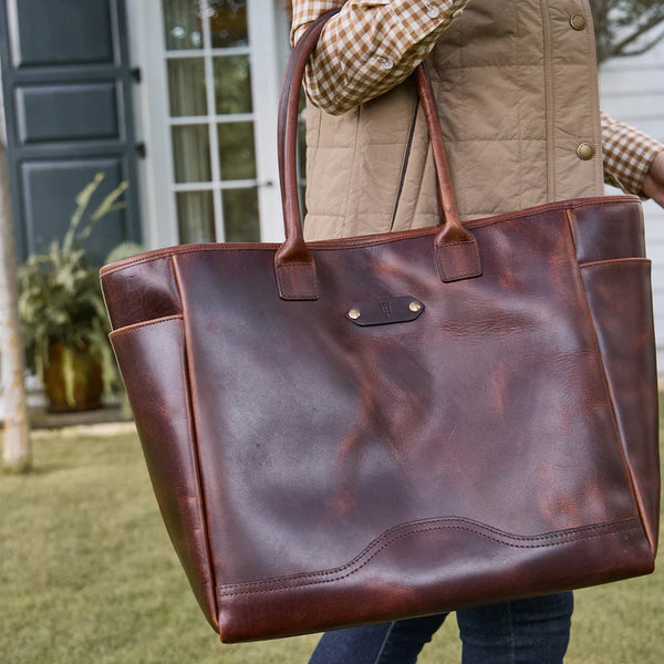 Covington Leather Carryall Bag
