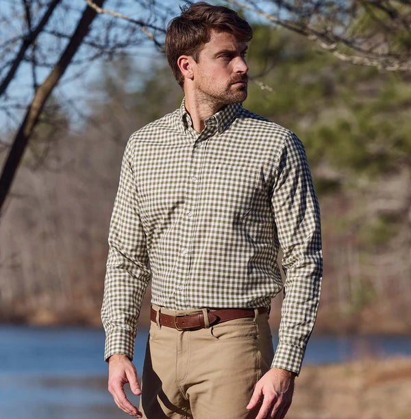 Knapp Cotton Twill Sport Shirt