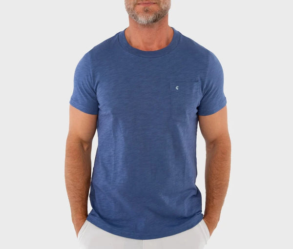 Slub Cotton Short Sleeve T-Shirt
