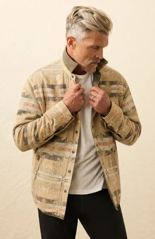 Doug Good Feather Reversible Bondi Jacket