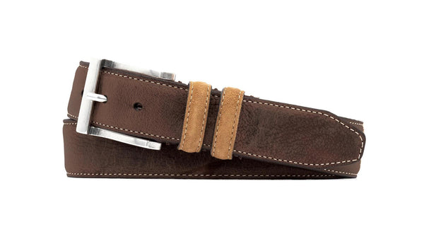 Bill Safari Wild African Kudu Leather Belt