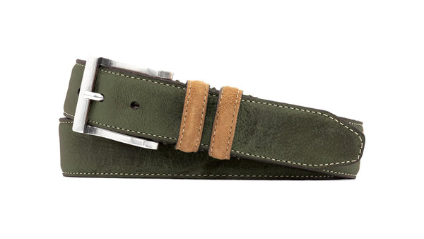 Bill Safari Wild African Kudu Leather Belt