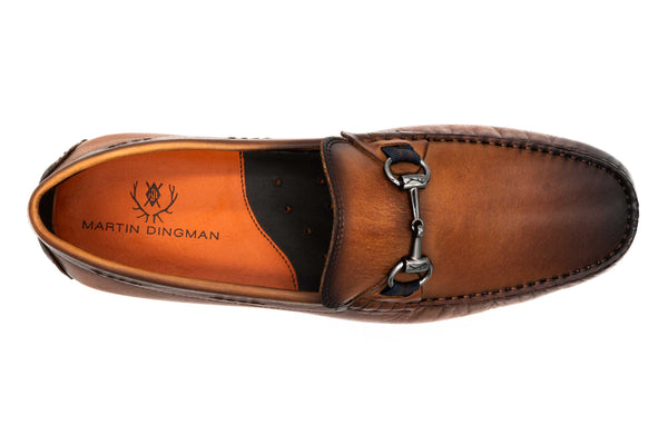 Bermuda Pebble Grain Horse Bit Loafers