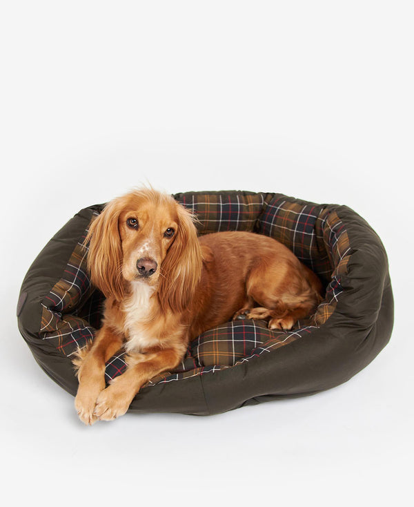 Wax/Cotton Dog Bed 35in