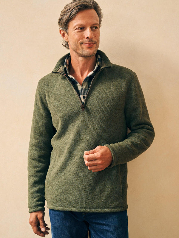 Sweater Fleece Quarter Zip