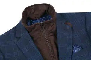 Classic Fit Sport Coat with Bib