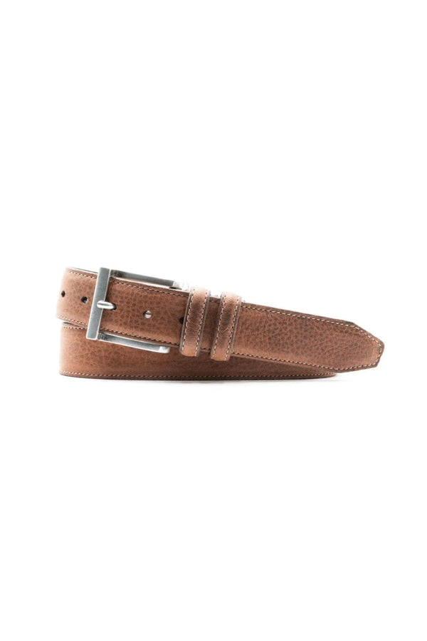 Bill American Bison Leather Belt