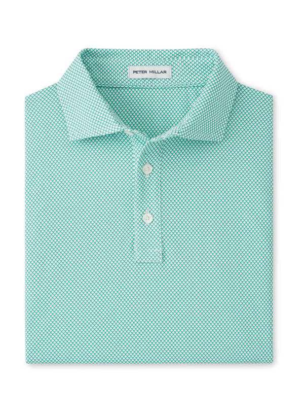 Crown Comfort Cotton Polo Arch Print