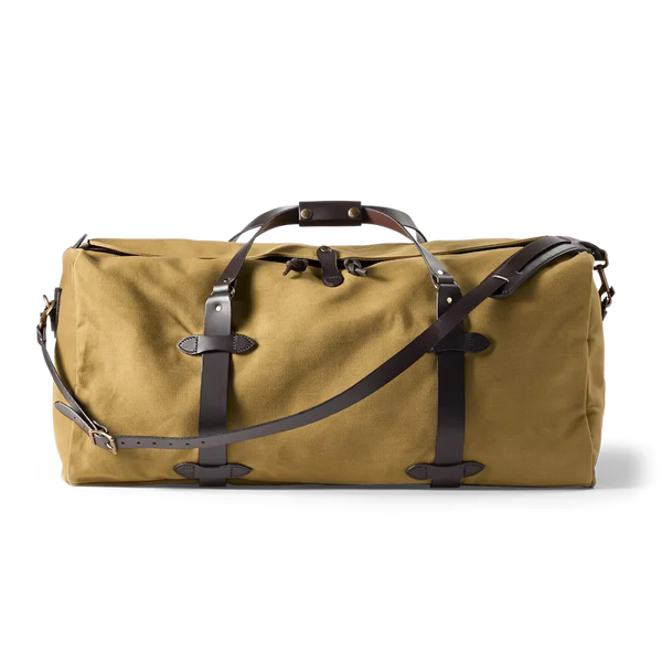 Large Rugged Twill Duffle Bag