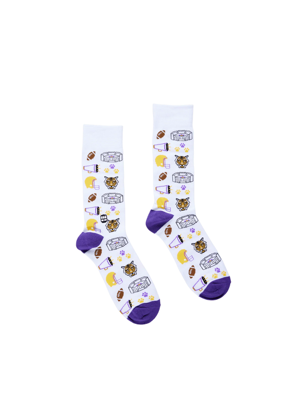 Tigers Football Socks