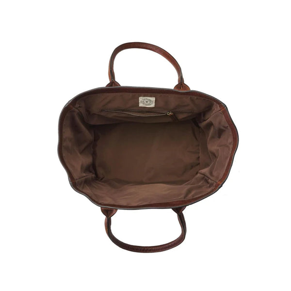 Covington Leather Carryall Bag