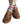 Load image into Gallery viewer, Quad Stripe Merino Wool Sock Linked Toe Mid-Calf
