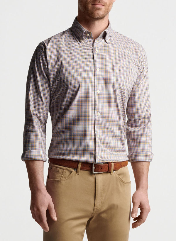 Quinby Crown Lite Cotton-Blend Sport Shirt